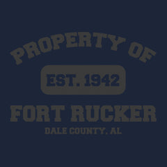 Original Army Base Property of Fort Rucker Veteran PT Hoodie