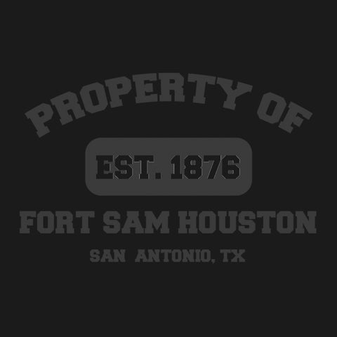 Original Army Base Property of Fort Sam Houston Veteran PT Hoodie