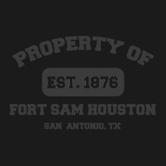 Original Army Base Property of Fort Sam Houston Veteran PT Hoodie
