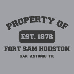 Original Army Base Property of Fort Sam Houston Veteran PT Hoodie
