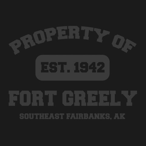 Original Army Base Property of Greely Veteran PT Hoodie