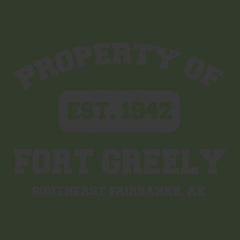 Original Army Base Property of Greely Veteran PT Hoodie
