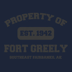 Original Army Base Property of Greely Veteran PT Hoodie