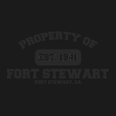 Original Military Base Property of Fort Stewart Veteran PT Hoodie