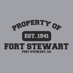Original Military Base Property of Fort Stewart Veteran PT Hoodie