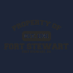 Original Military Base Property of Fort Stewart Veteran PT Hoodie
