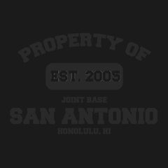Original Military Base Property of San Antonio Veteran PT Hoodie