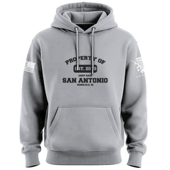 Original Military Base Property of San Antonio Veteran PT Hoodie