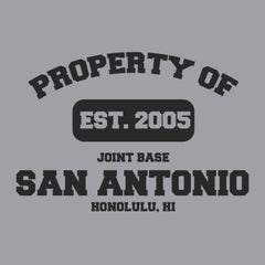 Original Military Base Property of San Antonio Veteran PT Hoodie