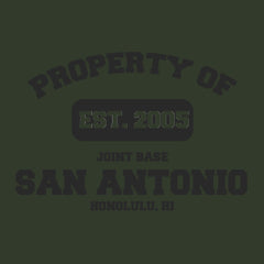 Original Military Base Property of San Antonio Veteran PT Hoodie
