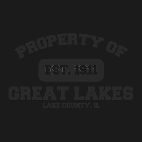 Original Naval Station Property of Greak Lakes Veteran PT Hoodie