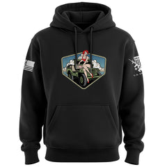 Pinup Girl Jeep Hoodie