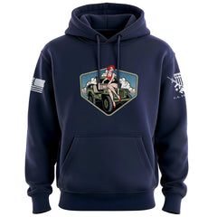 Pinup Girl Jeep Hoodie