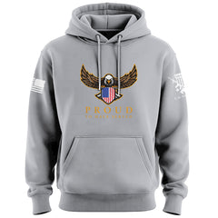 Proud To Have Served Eagle and Shield Hoodie