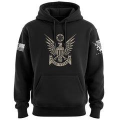 Proud Veteran Stylized Eagle Hoodie