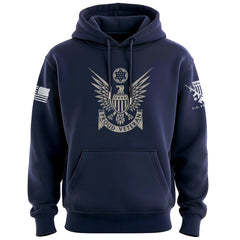 Proud Veteran Stylized Eagle Hoodie