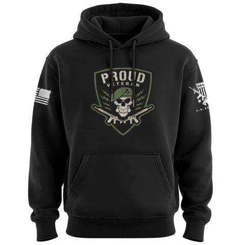 Proud Veteran Graphic Hoodie