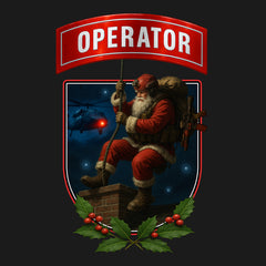 Sgt. Santa Operator Holly Hoodie