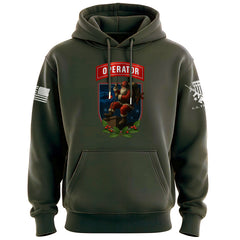 Sgt. Santa Operator Holly Hoodie