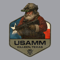 Santa Operator Polygon Texas Hoodie