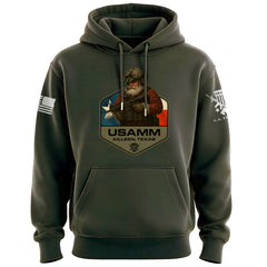 Santa Operator Polygon Texas Hoodie