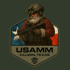 Santa Operator Polygon Texas Hoodie