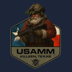 Santa Operator Polygon Texas Hoodie