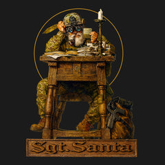 Sgt. Santa Rockwell Hoodie