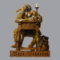 Sgt. Santa Rockwell Hoodie