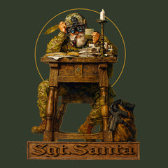Sgt. Santa Rockwell Hoodie