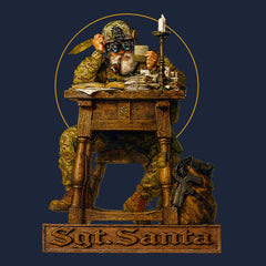 Sgt. Santa Rockwell Hoodie