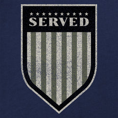 Served Shield Drab Hoodie