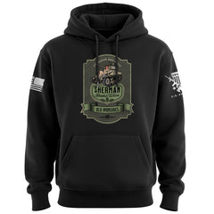 Sherman Dunkel Weisse Hoodie