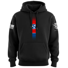 Skinny Tennessee Flag Vertical Hoodie