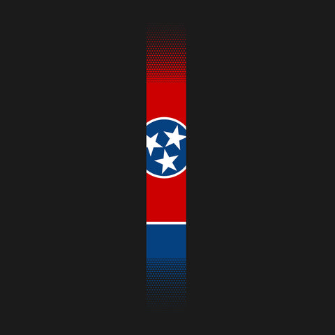 Skinny Tennessee Flag Vertical Hoodie