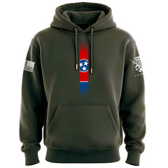 Skinny Tennessee Flag Vertical Hoodie