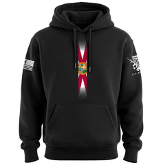 Skinny Vertical Florida Flag Hoodie