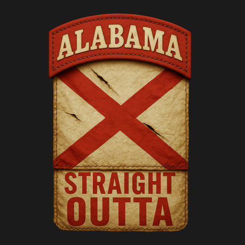 Straight Outta Alabama Hoodie