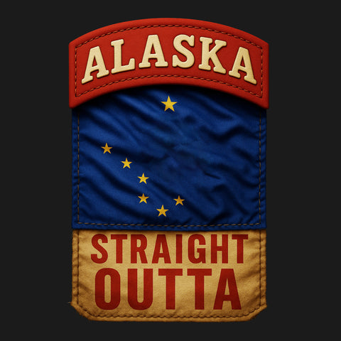 Straight Outta Alaska Hoodie