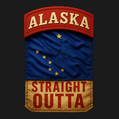 Straight Outta Alaska Hoodie
