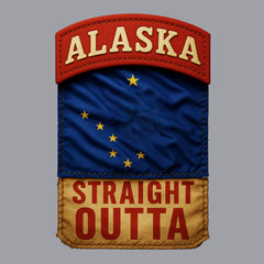Straight Outta Alaska Hoodie