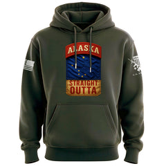 Straight Outta Alaska Hoodie