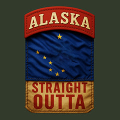 Straight Outta Alaska Hoodie