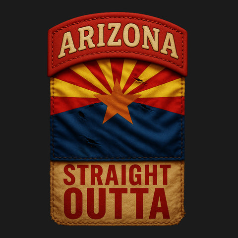 Straight Outta Arizona Hoodie