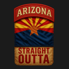Straight Outta Arizona Hoodie