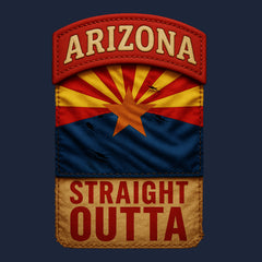 Straight Outta Arizona Hoodie