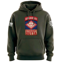 Straight Outta Arkansas Hoodie