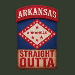 Straight Outta Arkansas Hoodie