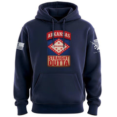 Straight Outta Arkansas Hoodie