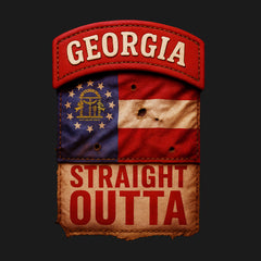 Straight Outta Georgia Hoodie